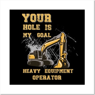 Heavy Equipment Operator Posters and Art